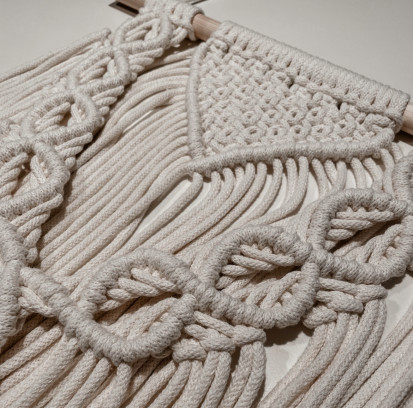 Macramé Boho Muurhanger