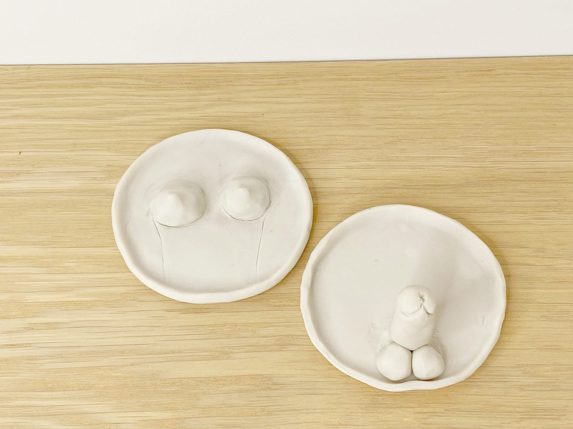 'Schoteltjes met klei' Bacholerette box - Workshop in een doos - Foto