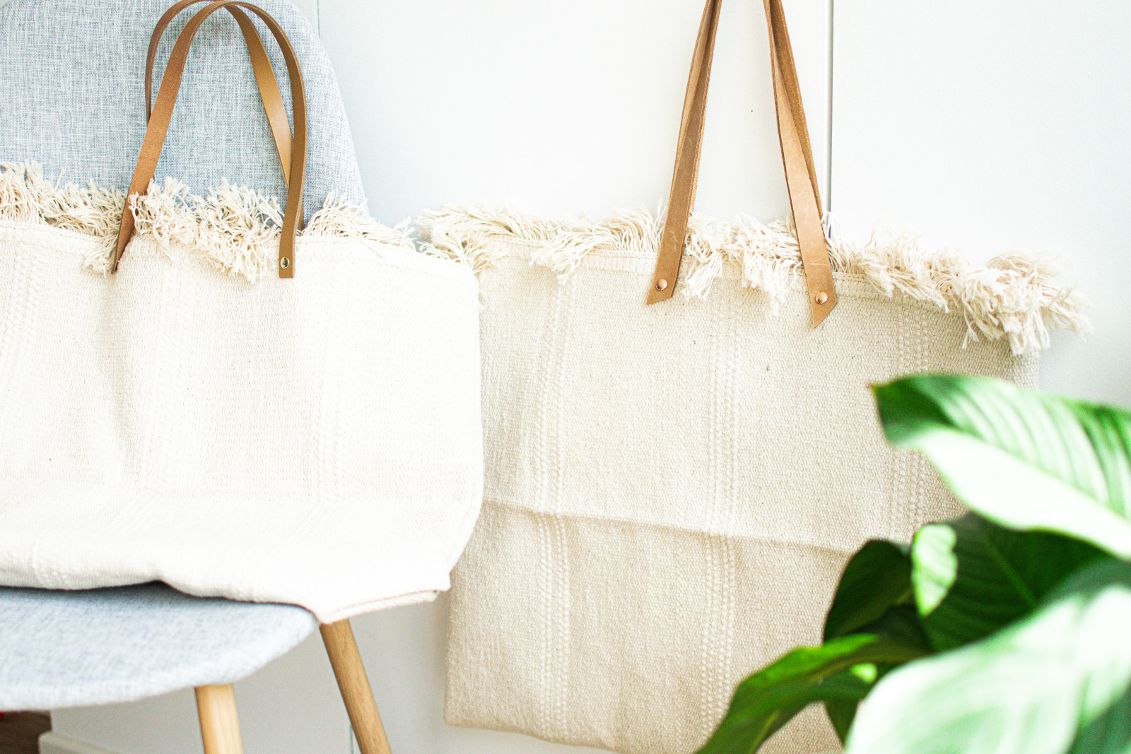 DIY Beach Bag met Ikea hack