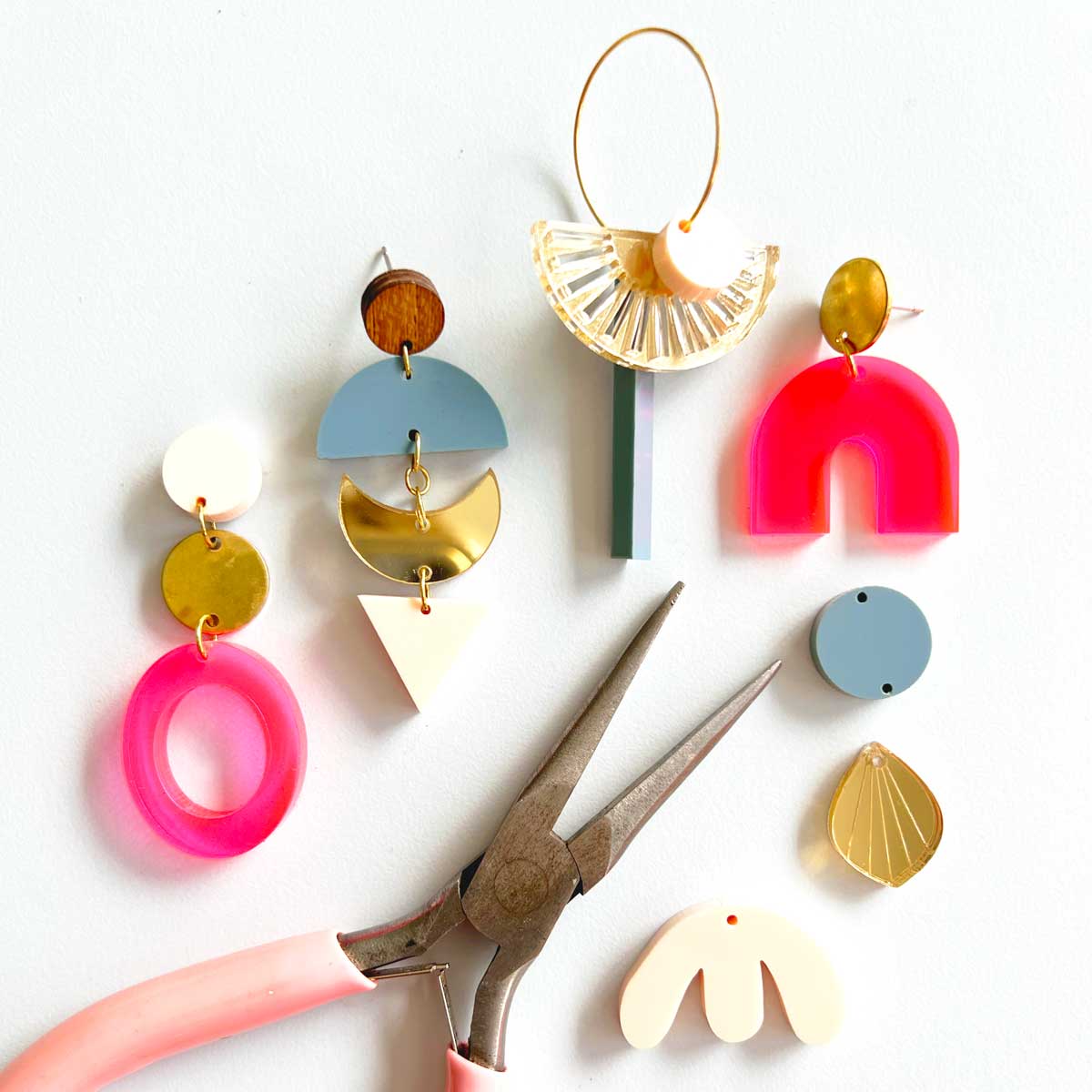 Workshop 'Geometrische sieraden' - Foto