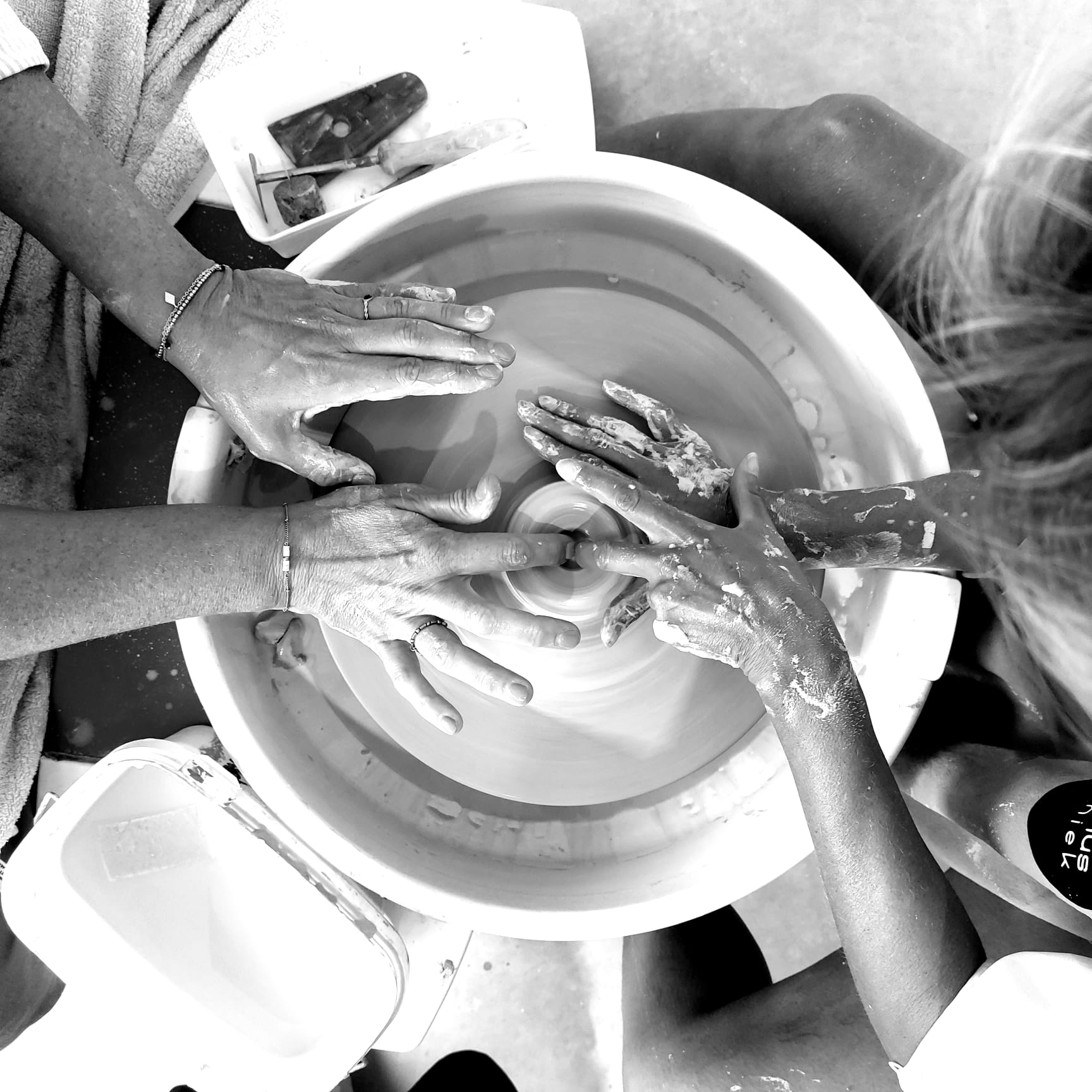 Duo-workshop Pottendraaien - Foto