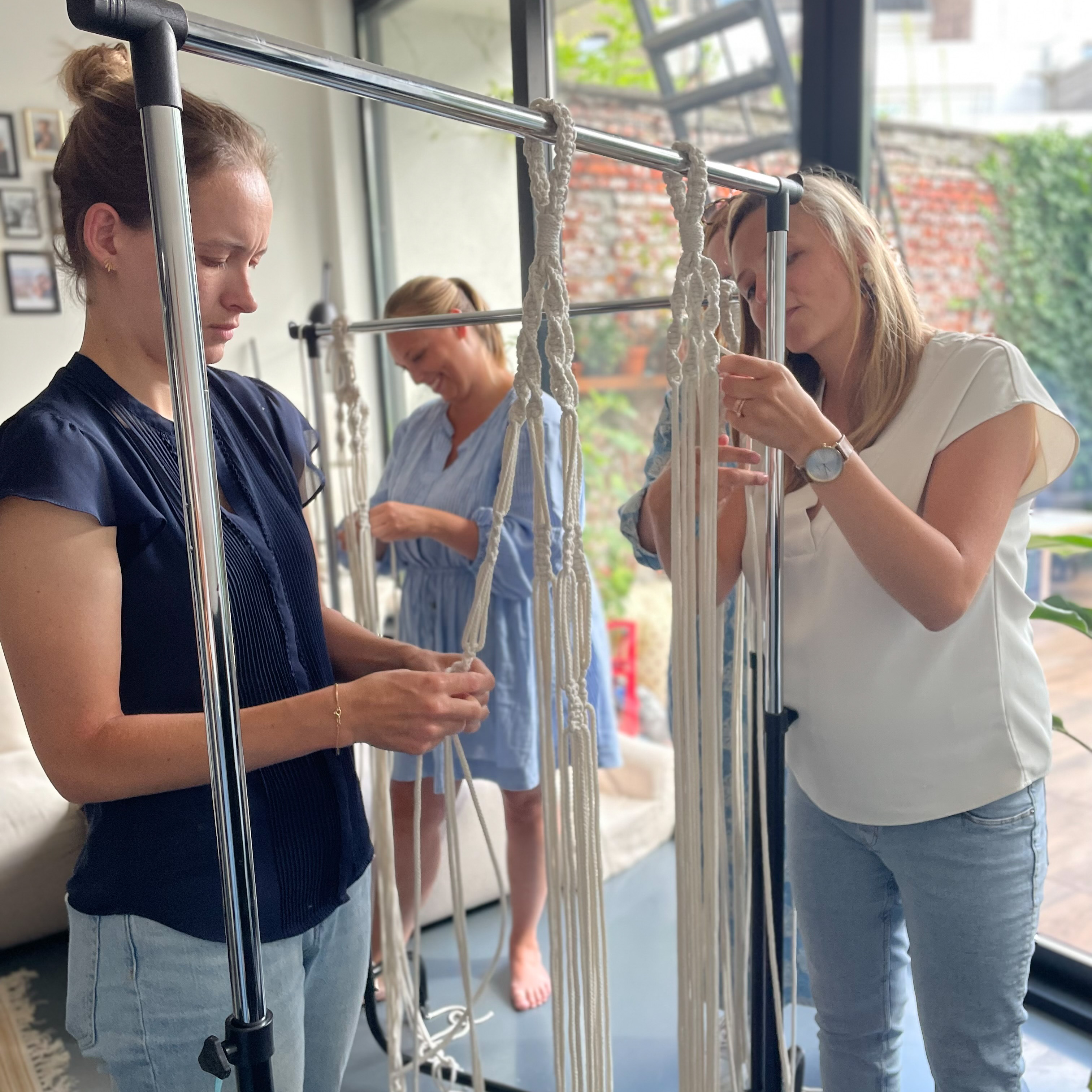 Workshop Macramé Plantenhanger - Foto