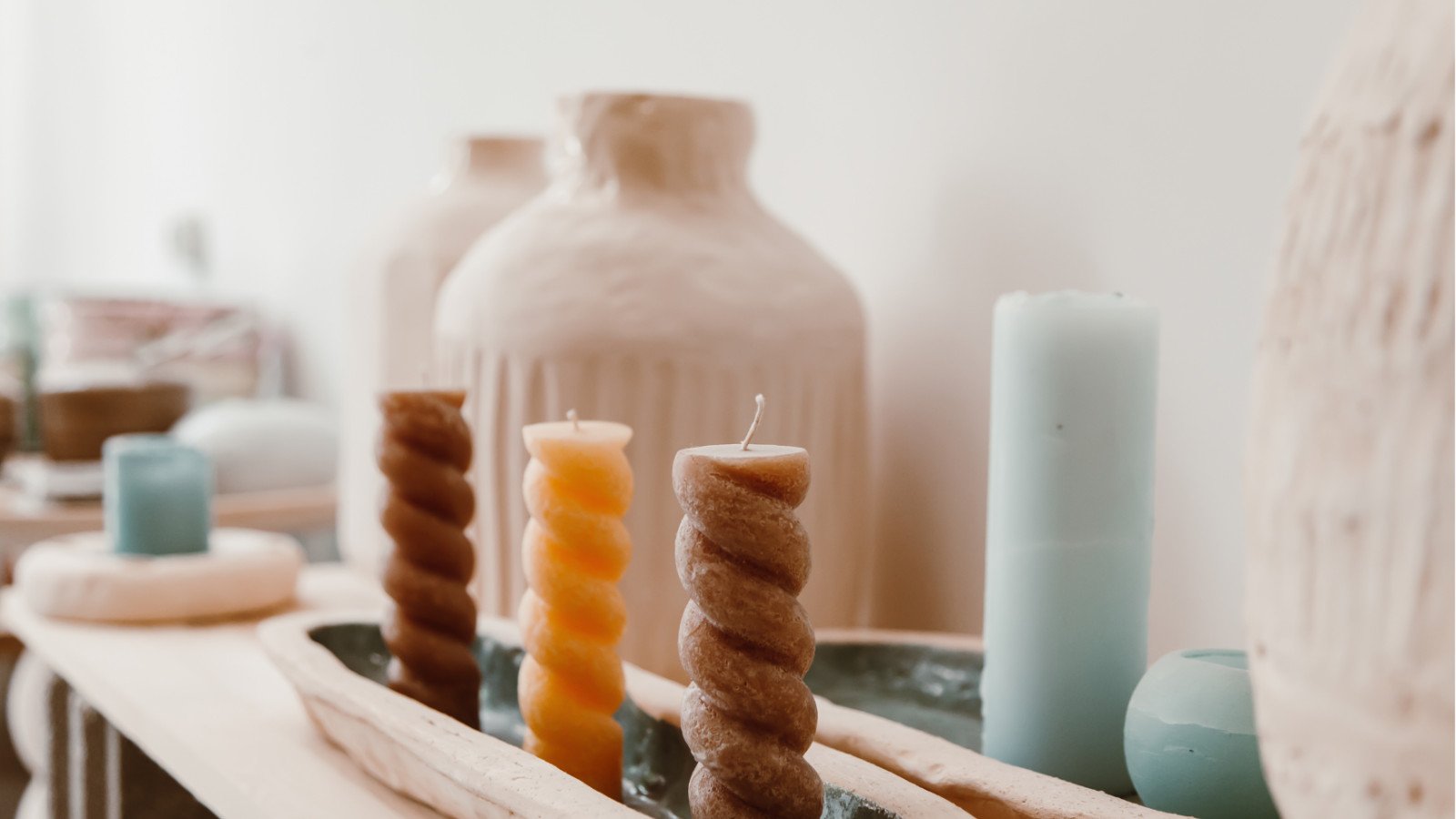 DIY Twisted candle in drie stappen